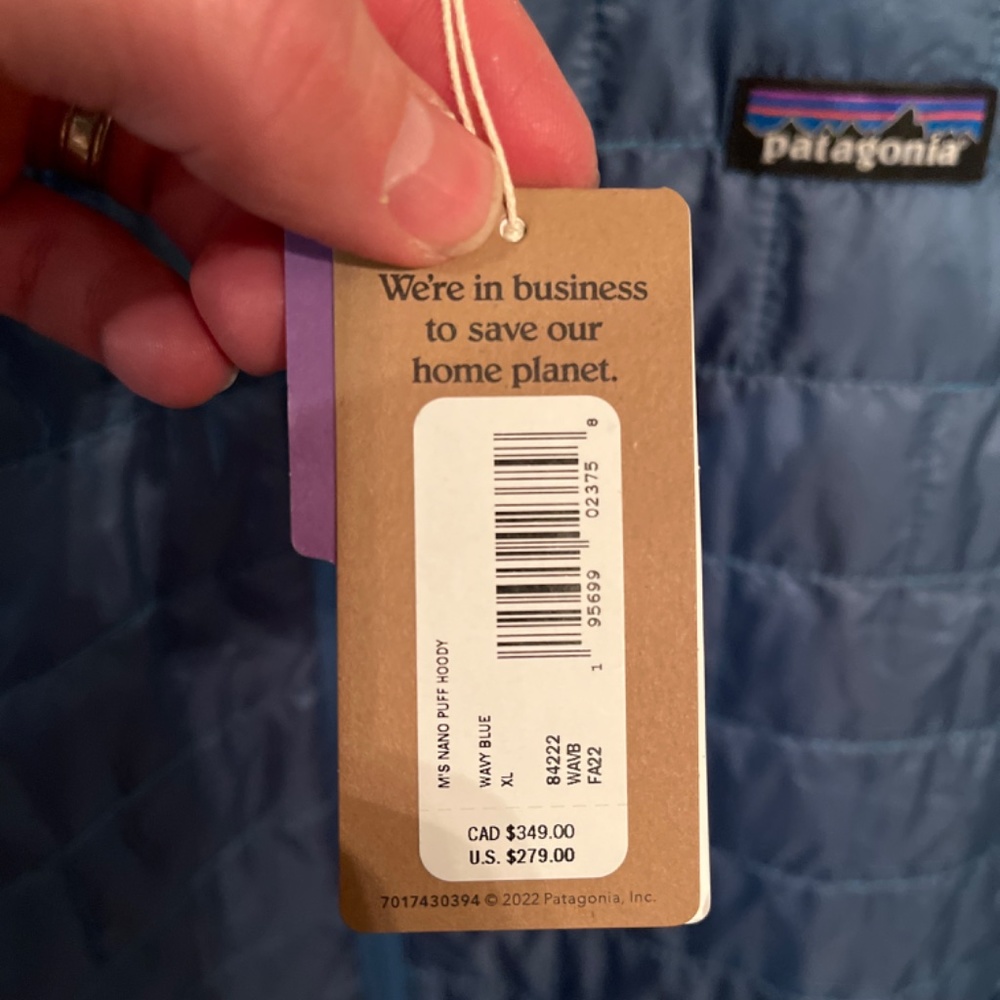 NWT - Patagonia Men's Nano Puff Hoody / Hooded Jacket - Picture 6 of 8